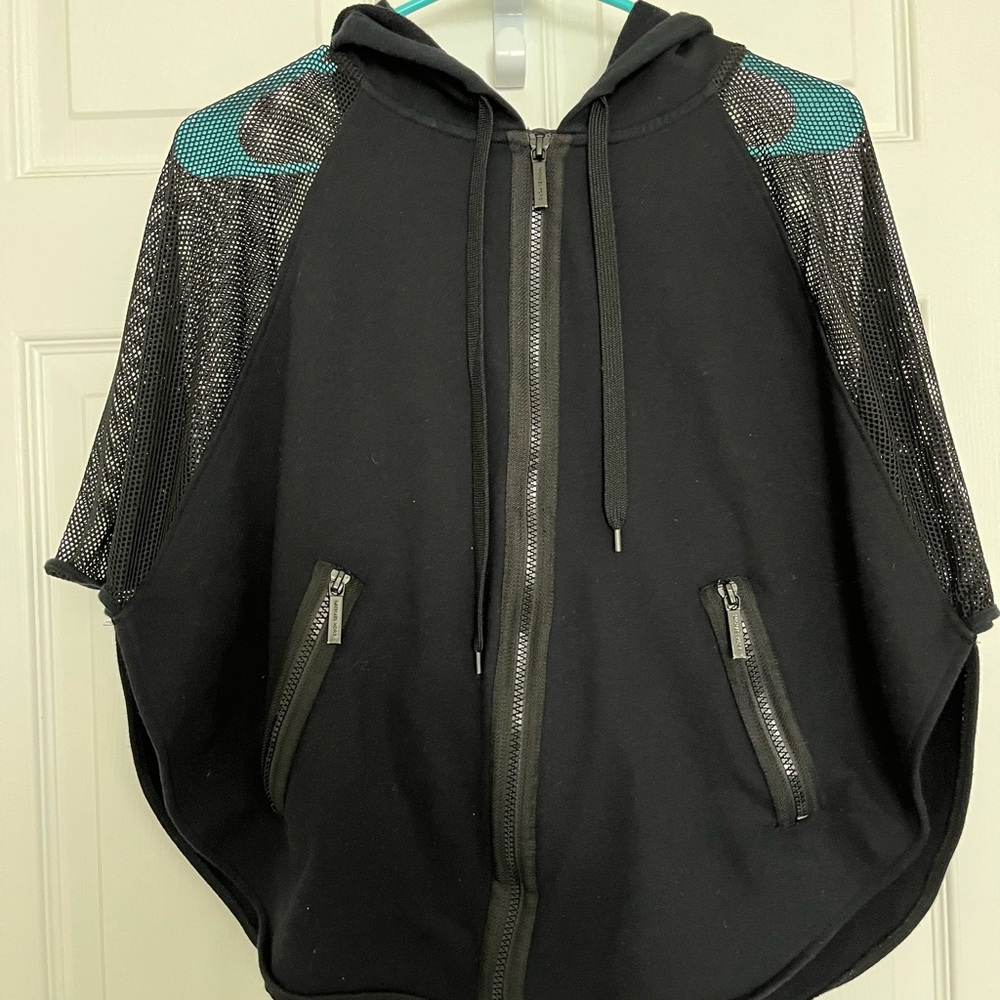 Michael Kors Black and Teal Hoodie